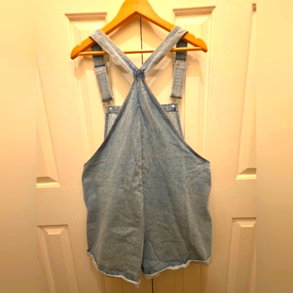 Promesa Denim Shortall – Size Large- NWOT (never worn) 🌻 - Picture 3 of 4